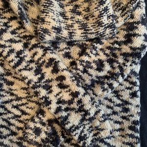 Wool turtleneck sweater